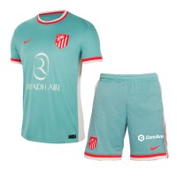 Maglia Calcio Atletico Madrid Seconda Divisa Bambino 2024-25 Manica Corta (+ pantaloncini)